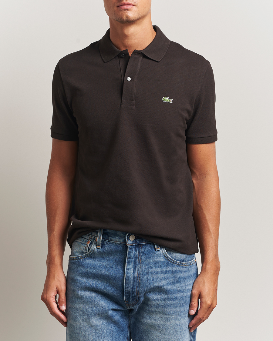 Herre | Polotrøjer | Lacoste | Slim Fit Polo Piké Porto Brown