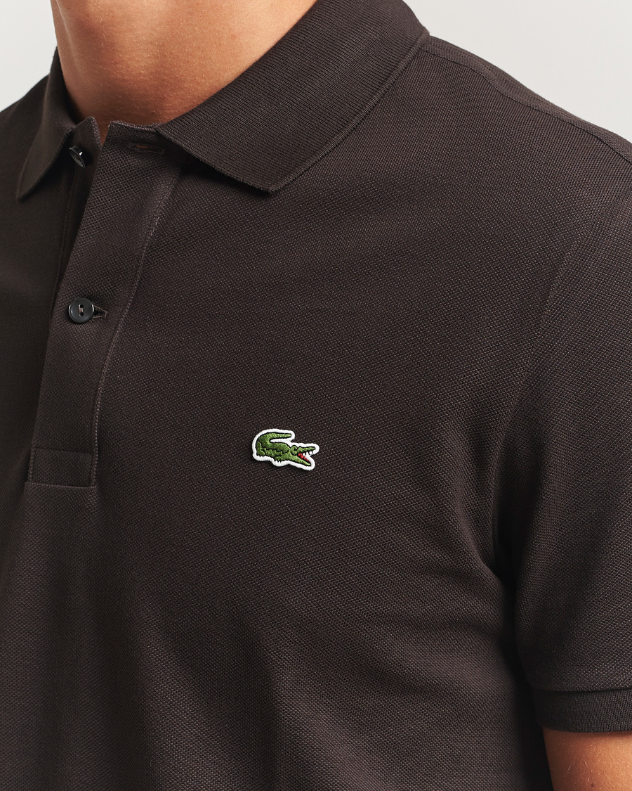 Herre | Polotrøjer | Lacoste | Slim Fit Polo Piké Porto Brown