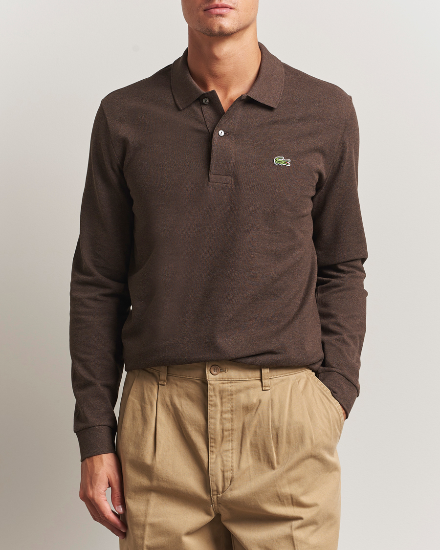 Herre | Polotrøjer | Lacoste | Original Long Sleeve Polo Piké Tanin Chine