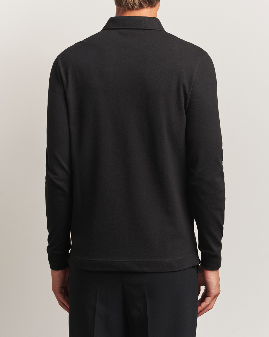 Herre | Polotrøjer | Lacoste | Paris Long Sleeve Polo Piké Black