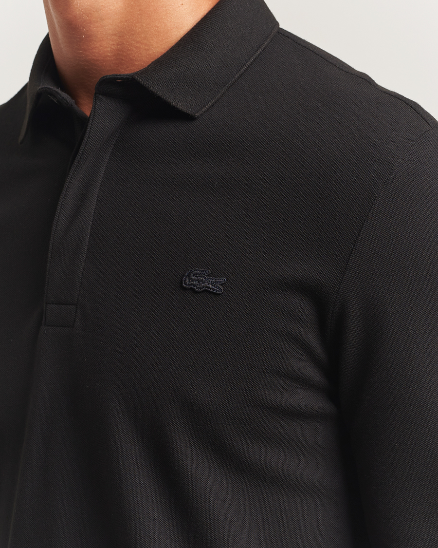 Herre | Polotrøjer | Lacoste | Paris Long Sleeve Polo Piké Black