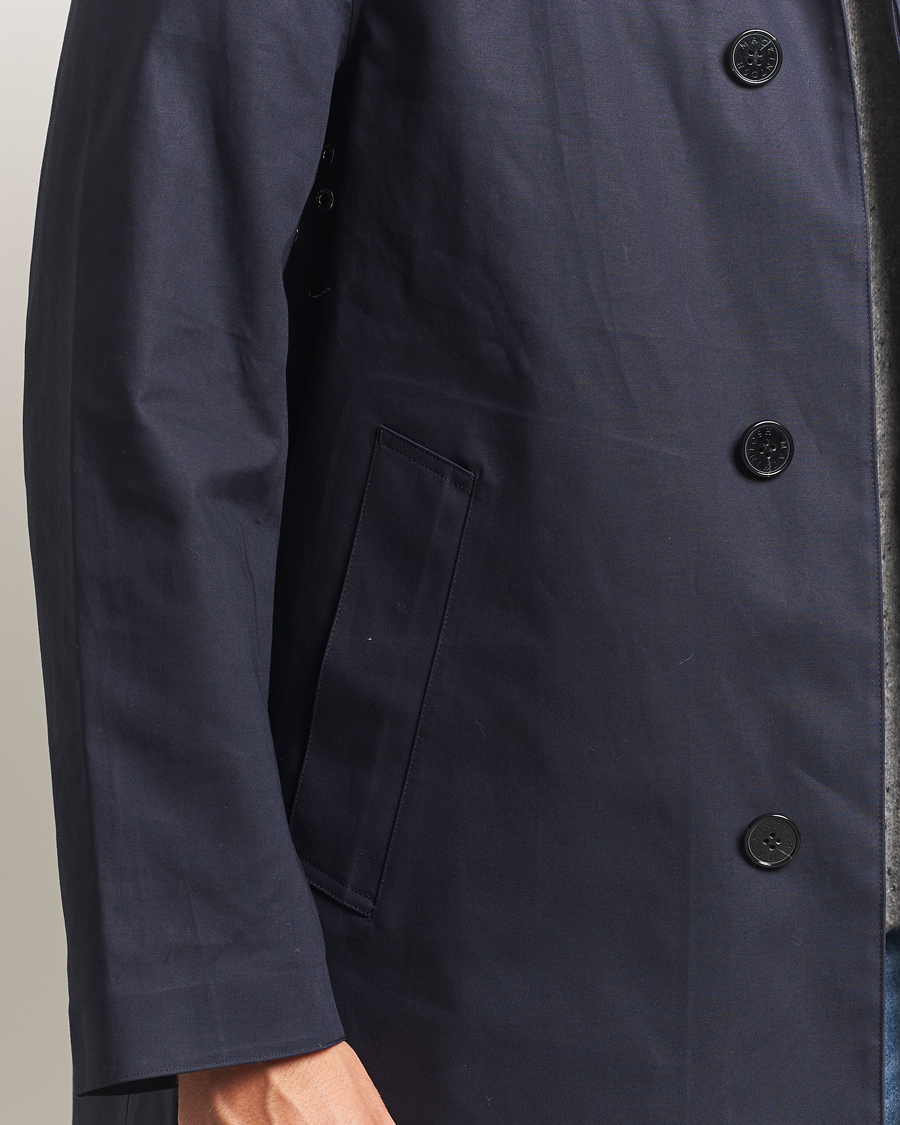 Herre | Jakker | Mackintosh | Dunoon Car Coat Navy
