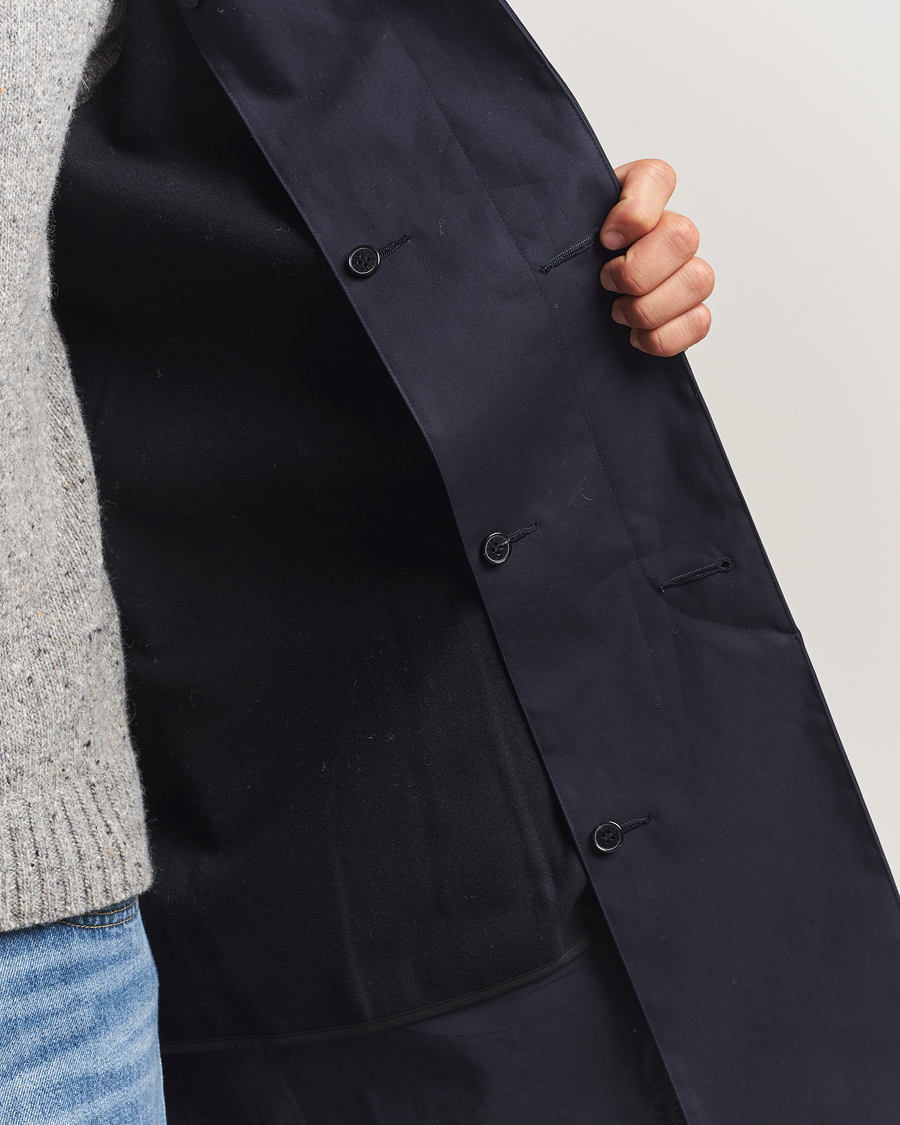 Herre | Jakker | Mackintosh | Dunoon Car Coat Navy