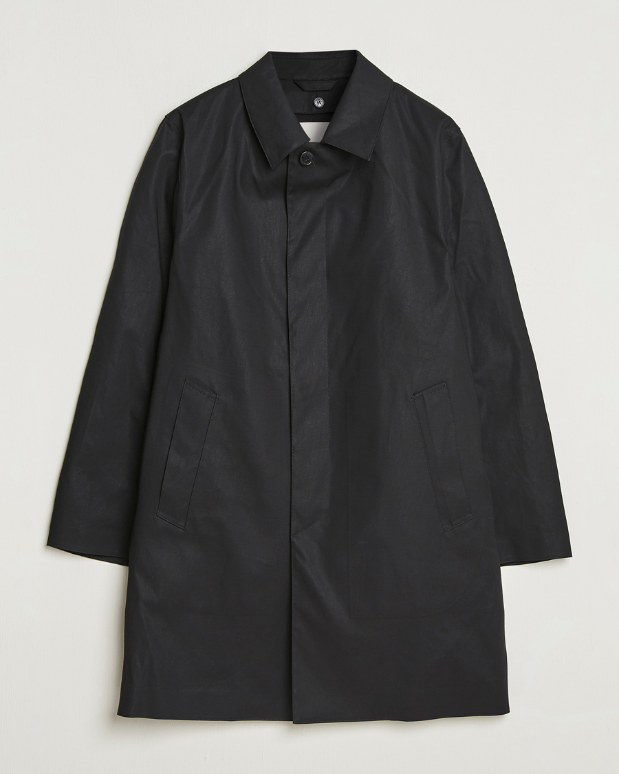 Herre | Jakker | Mackintosh | Dunoon Car Coat Black