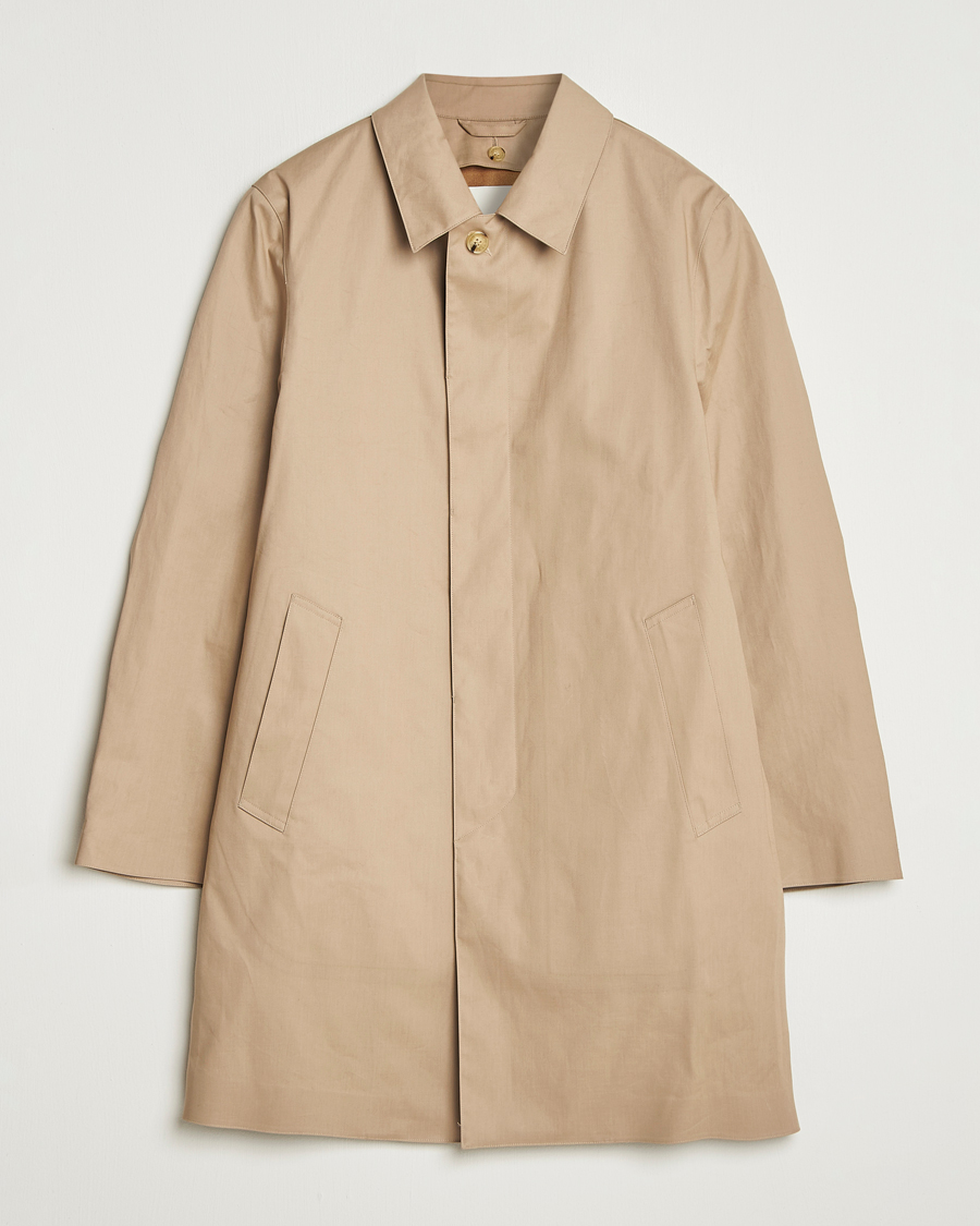 Herre | Jakker | Mackintosh | Dunoon Car Coat Fawn