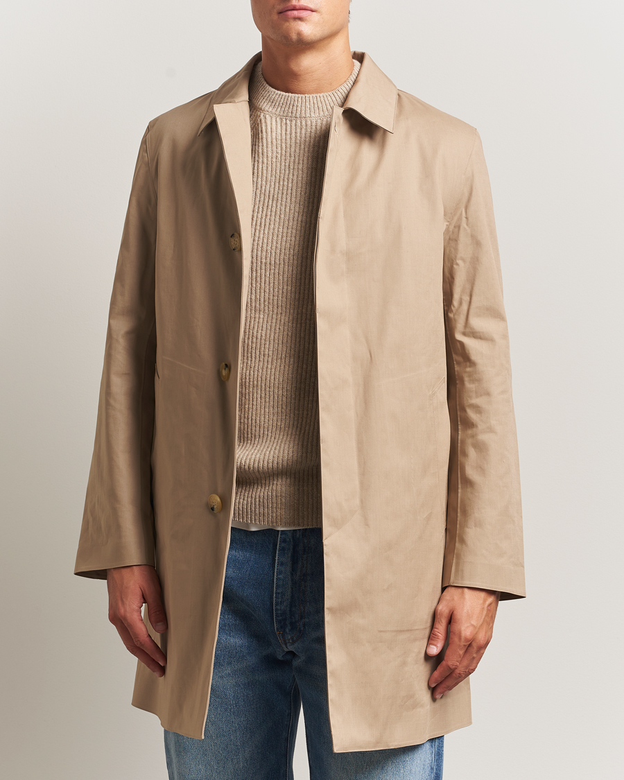 Herre | Jakker | Mackintosh | Dunoon Car Coat Fawn