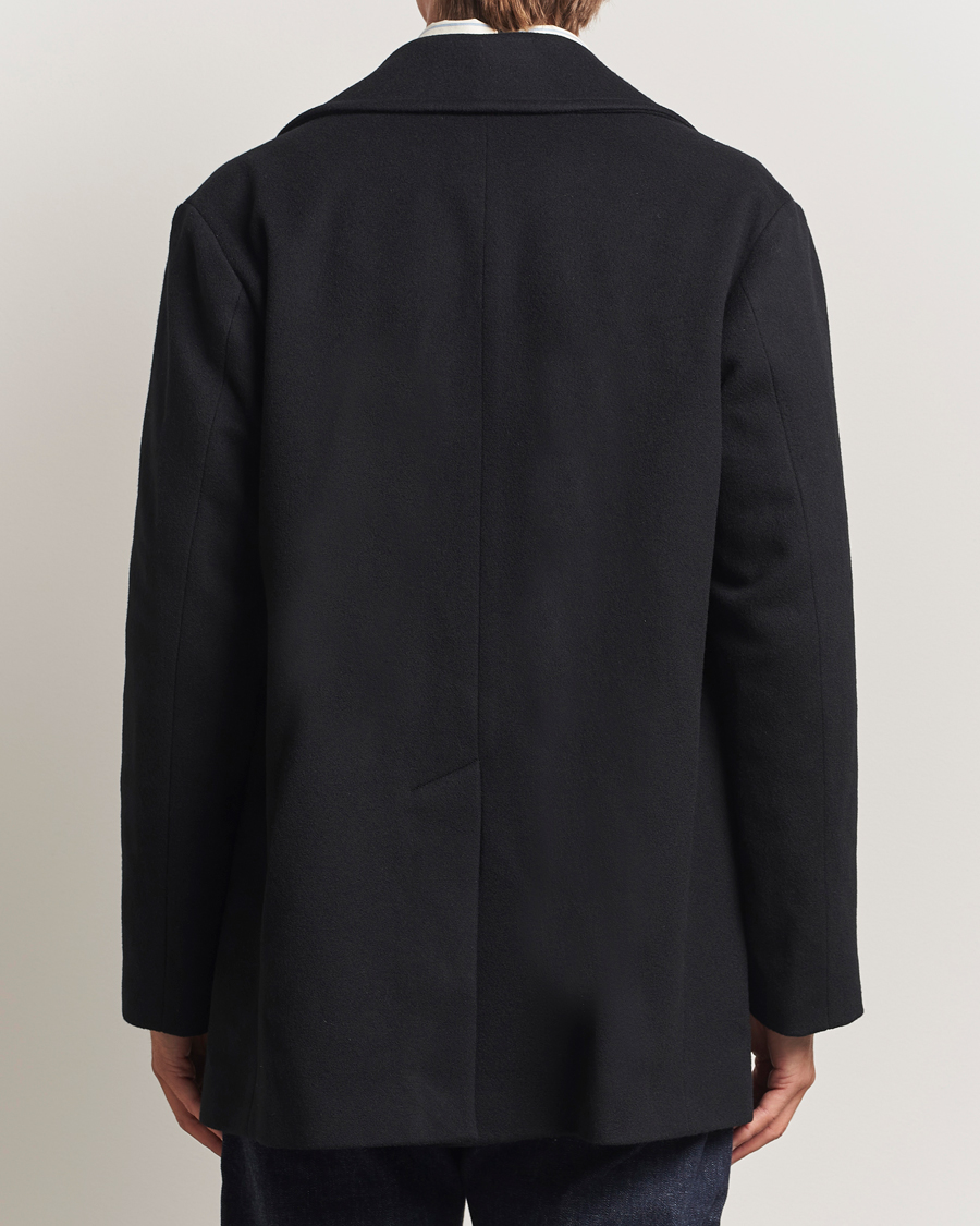 Herre | Jakker | Mackintosh | Dalton Wool/Cashmere Peacoat Black