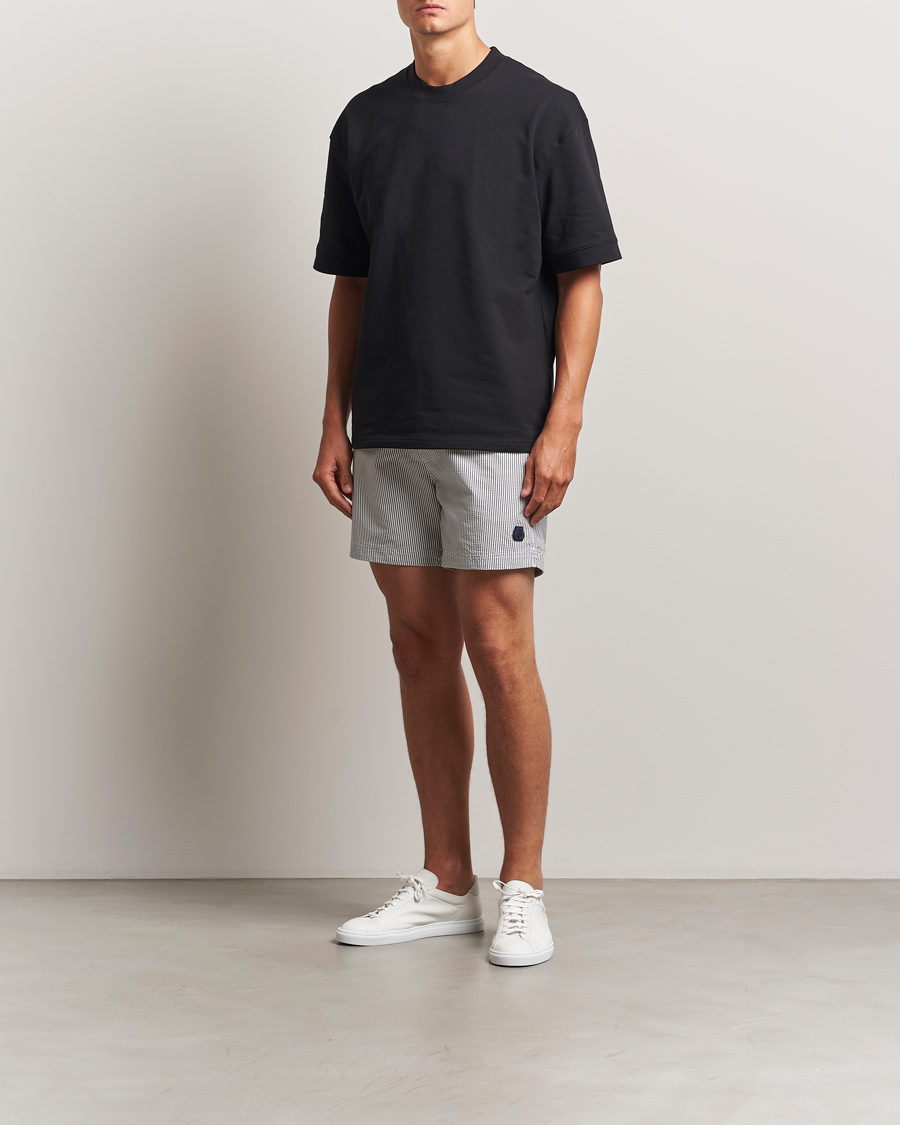 Herre | Badebukser | Sail Racing | Tornado Striped Swimshorts Navy/White