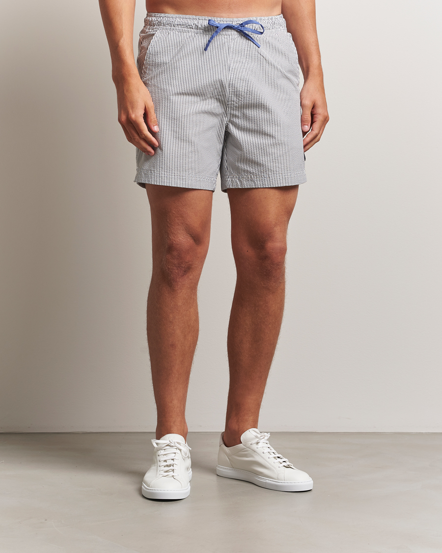 Herre | Badebukser | Sail Racing | Tornado Striped Swimshorts Navy/White