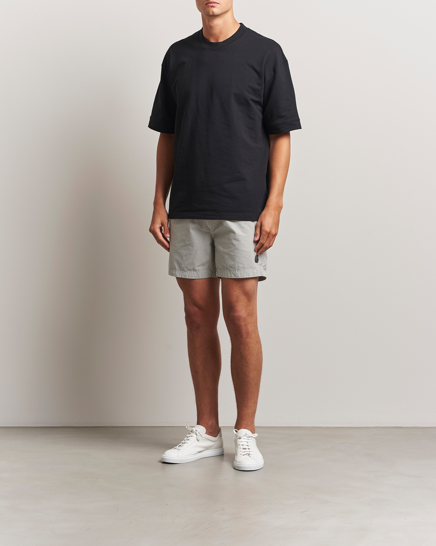 Herre | Badebukser | Sail Racing | Tornado Striped Swimshorts Green/White