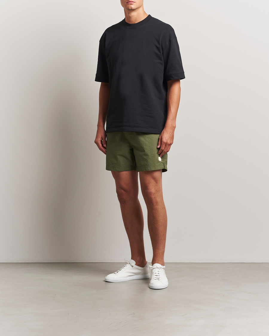 Herre | Badebukser | Sail Racing | Tornado Striped Swimshorts Modern Green