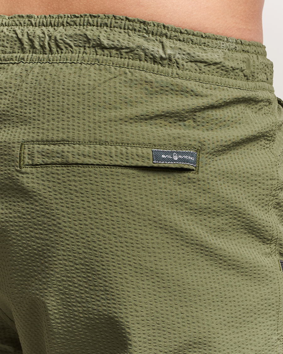 Herre | Badebukser | Sail Racing | Tornado Striped Swimshorts Modern Green