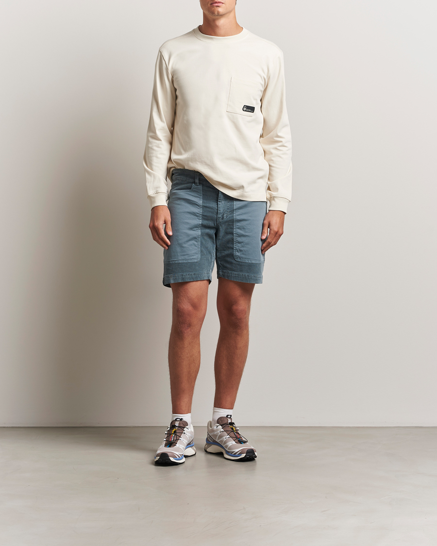 Herre | Shorts | Sail Racing | Blocked Corduroy Shorts Sea Blue