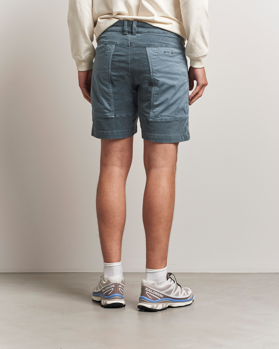 Herre | Shorts | Sail Racing | Blocked Corduroy Shorts Sea Blue