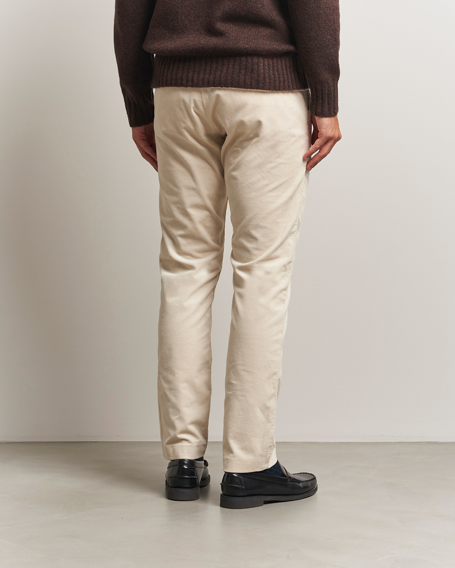 Herre | Bukser | NN07 | Theo Regular Fit Corduroy Chinos Ivory