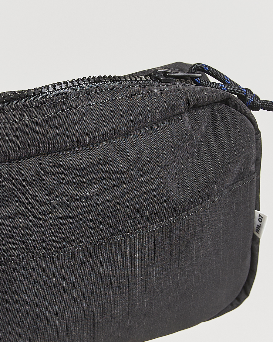 Herre | Tasker | NN07 | Nylon Ripstop Washbag Black