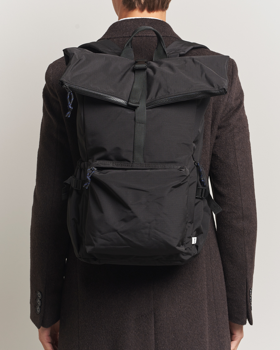 Herre | Tasker | NN07 | NN07Nylon Ripstop Rolltop BackpackBlack