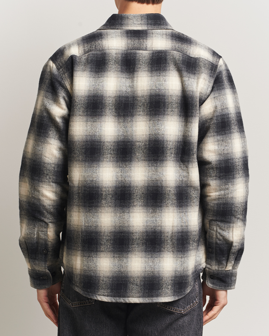 Herre | Skjorter | Nudie Jeans | Glenn Padded Checked Overshirt Black