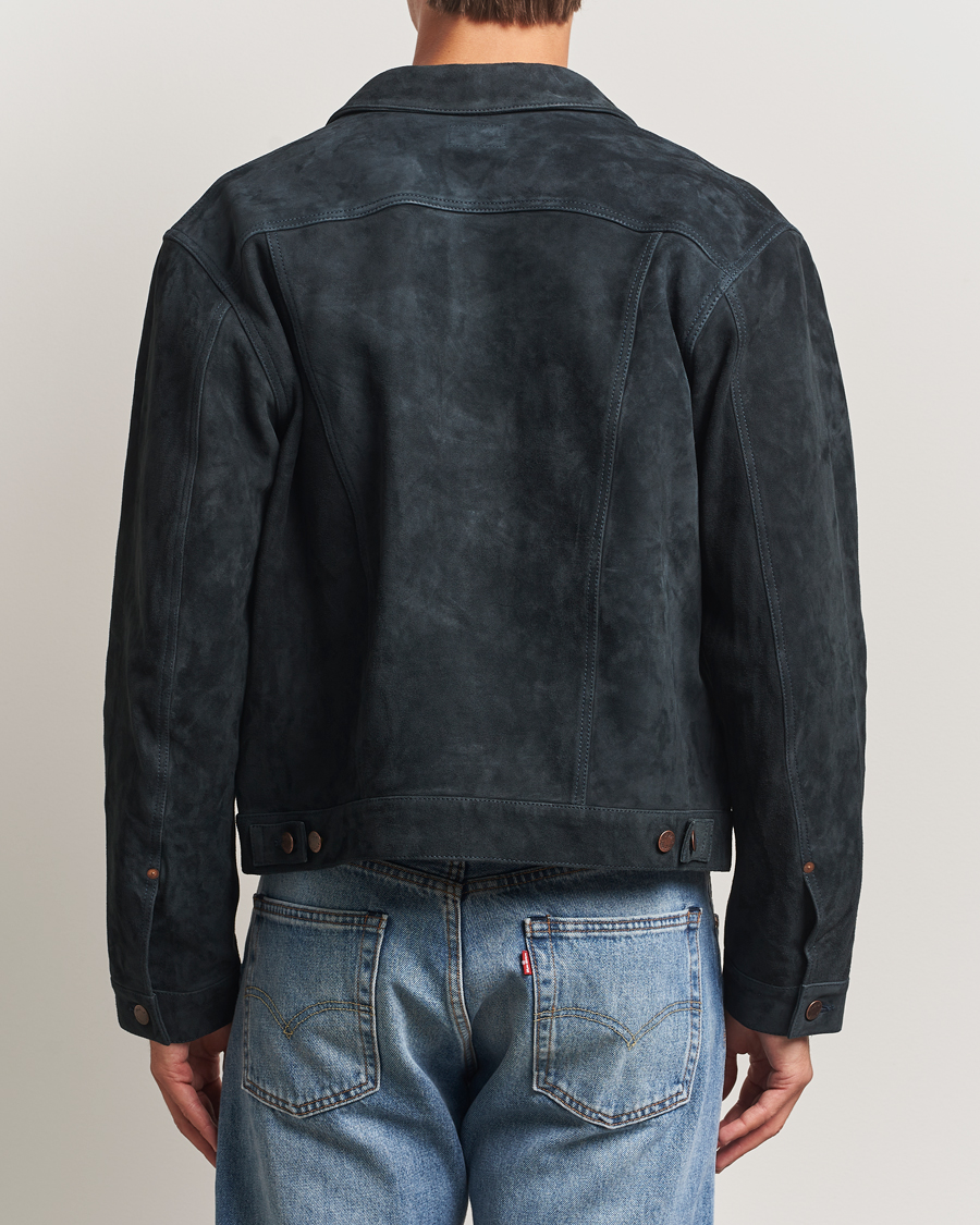Herre | Jakker | Nudie Jeans | Dante II Suede Jacket Navy
