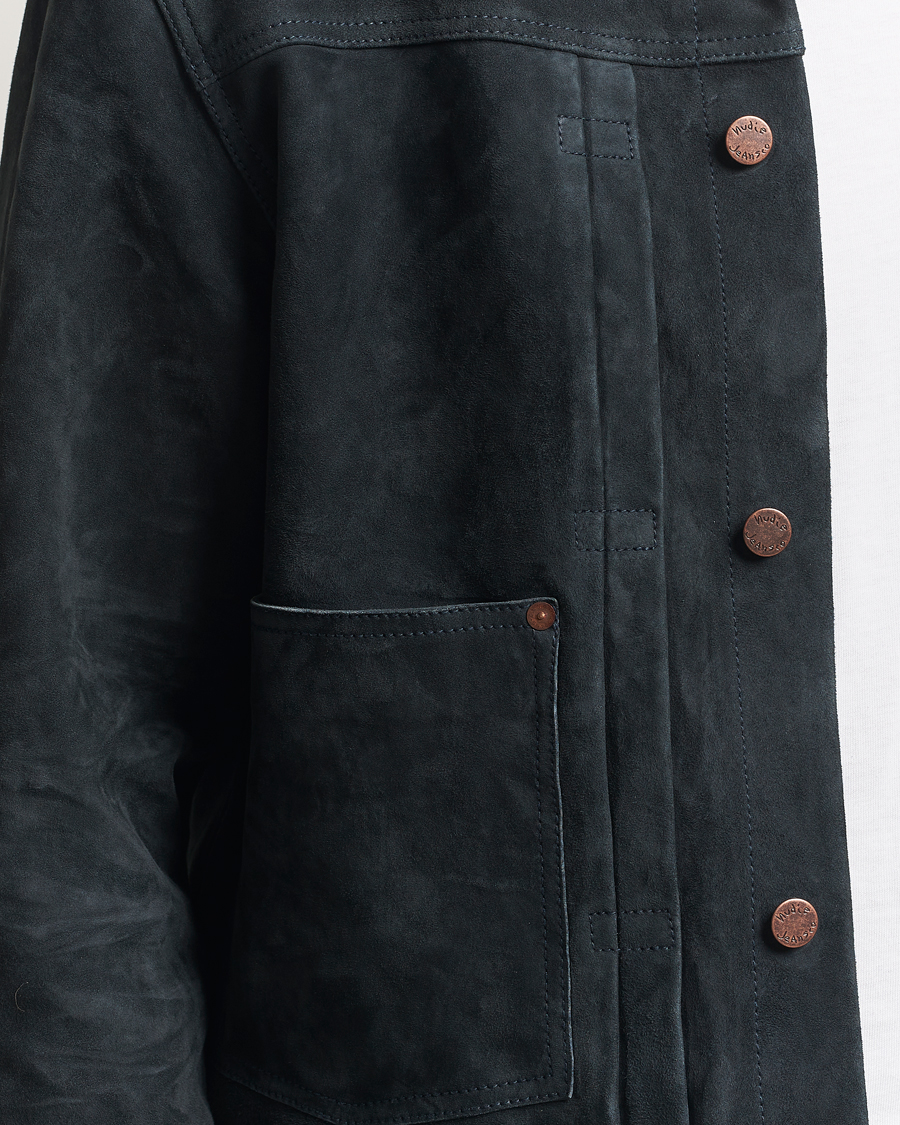 Herre | Jakker | Nudie Jeans | Dante II Suede Jacket Navy