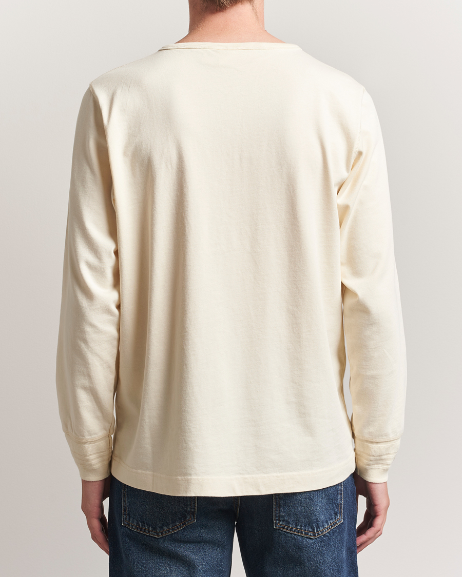Herre | Trøjer | Nudie Jeans | Long Sleeved Henley Ecru