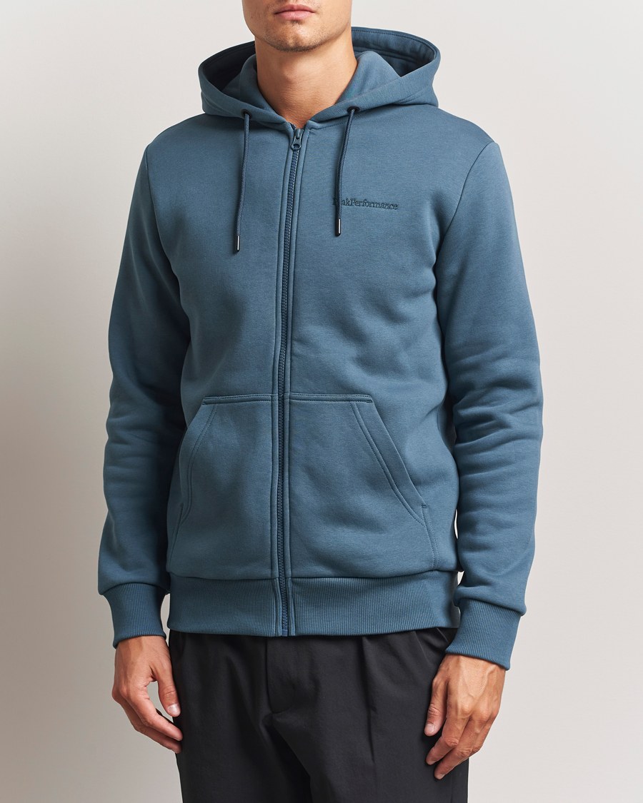 Herre | Trøjer | Peak Performance | Original Full Zip Hoodie Mountain Lake