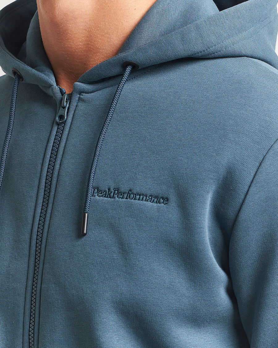 Herre | Trøjer | Peak Performance | Original Full Zip Hoodie Mountain Lake