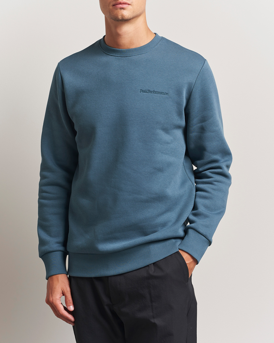 Herre | Trøjer | Peak Performance | Original Crew Neck Sweatshirt Mountain Lake