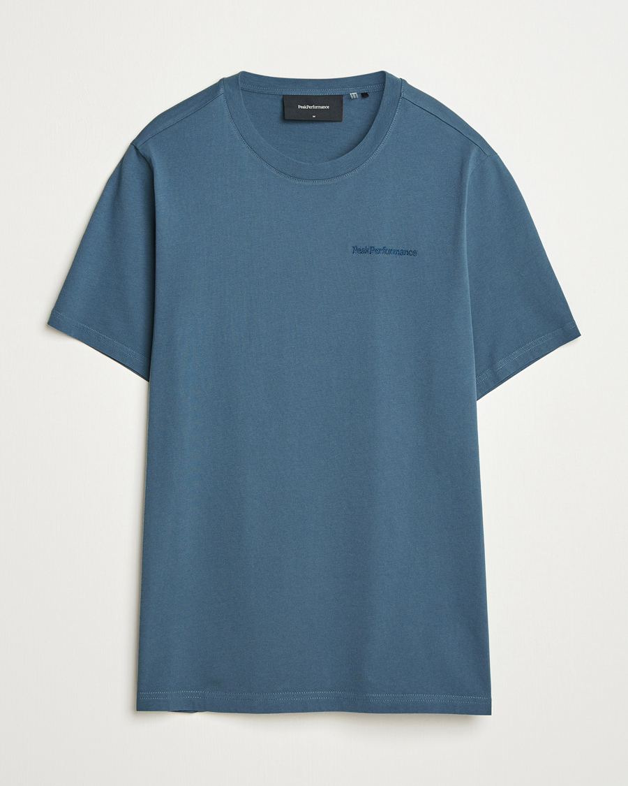 Herre | T-Shirts | Peak Performance | Original Crew Neck T-Shirt Mountain Lake