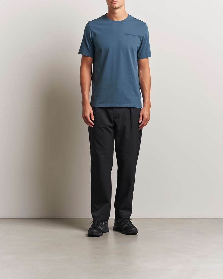 Herre | T-Shirts | Peak Performance | Original Crew Neck T-Shirt Mountain Lake