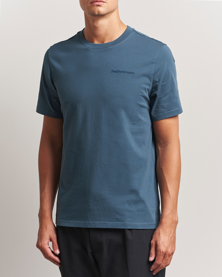 Herre | T-Shirts | Peak Performance | Original Crew Neck T-Shirt Mountain Lake