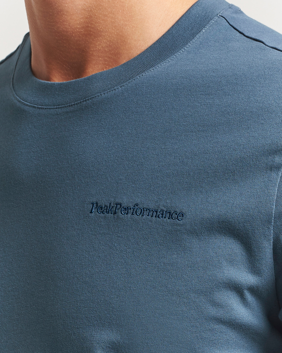 Herre | T-Shirts | Peak Performance | Original Crew Neck T-Shirt Mountain Lake