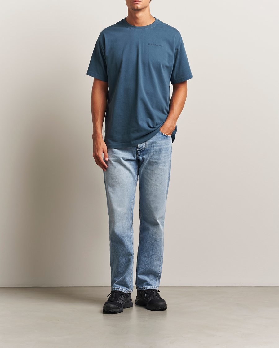 Herre | T-Shirts | Peak Performance | Graphic Crew Neck T-Shirt Mountain Lake