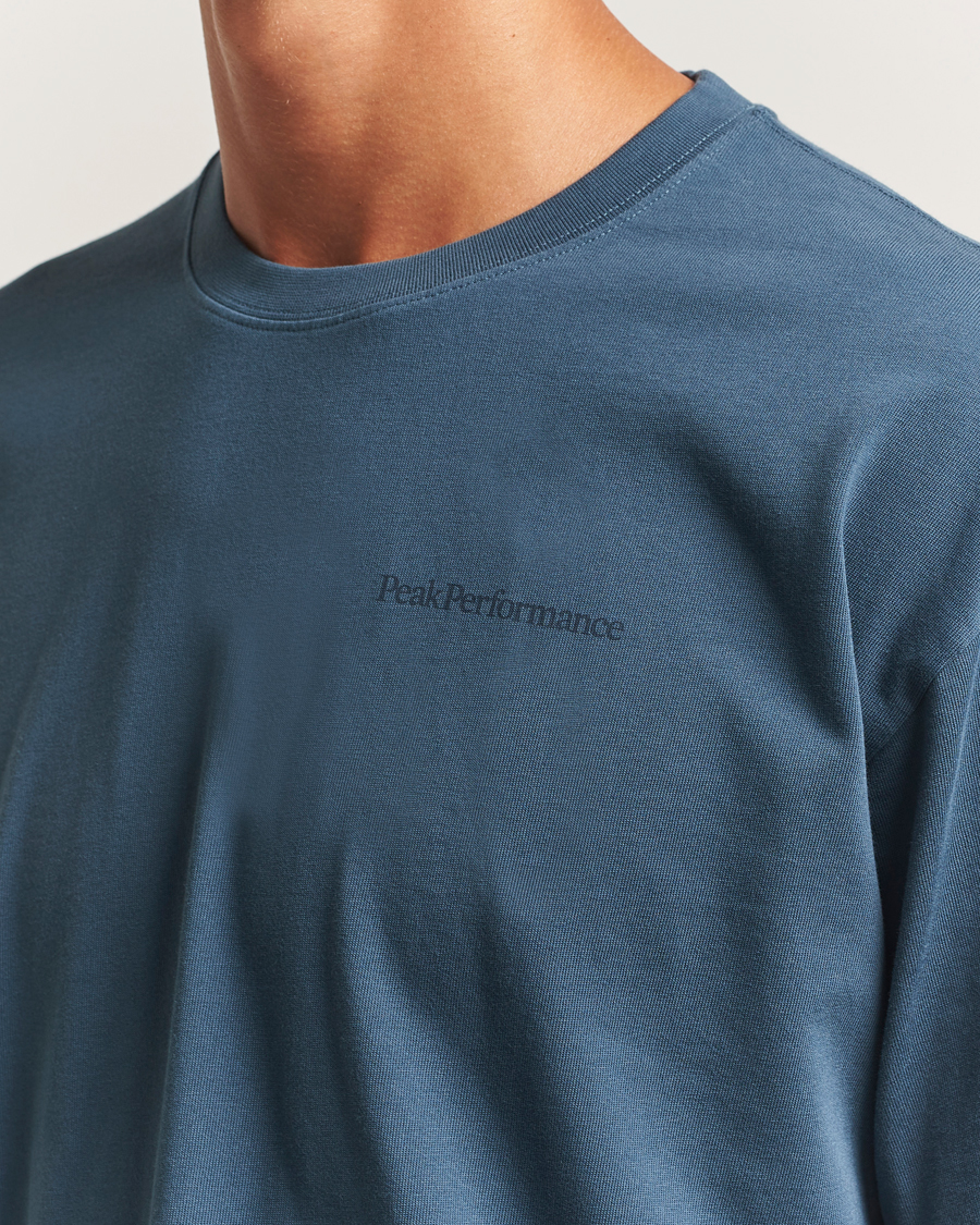 Herre | T-Shirts | Peak Performance | Graphic Crew Neck T-Shirt Mountain Lake