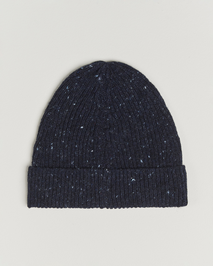 Herre | Huer | Samsøe Samsøe | Nataniel Donegal Beanie Salute Navy