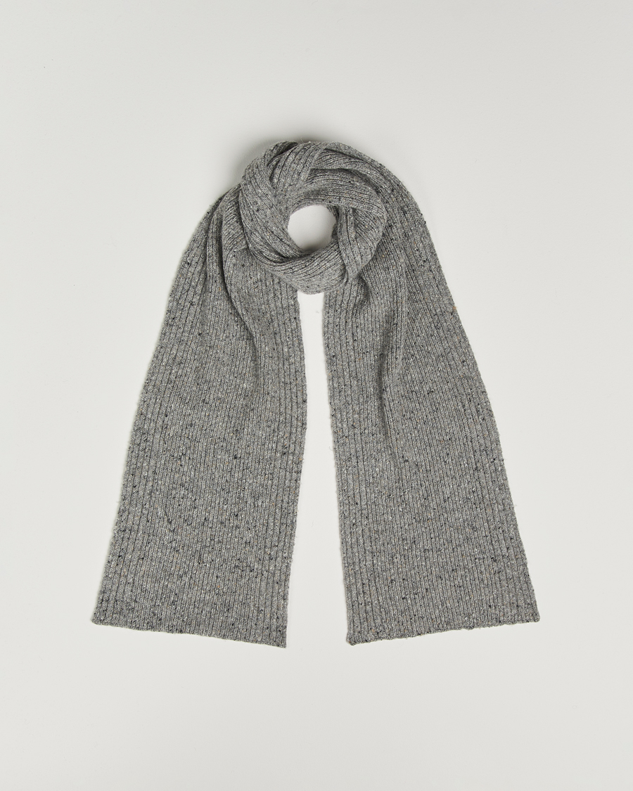 Herre | Halstørklæder | Samsøe Samsøe | Nataniel Donegal Scarf Grey Melange