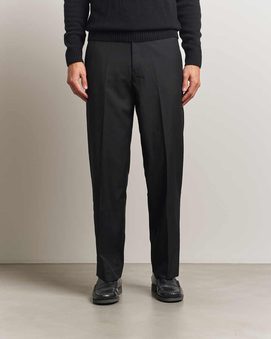 Herre | Bukser | Samsøe Samsøe | Noah Pleated Trousers Black