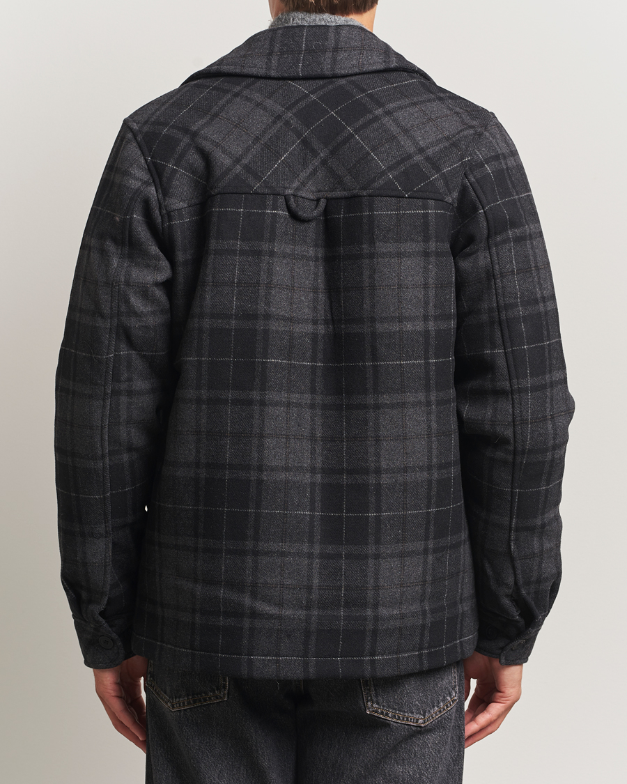 Herre | Jakker | Samsøe Samsøe | Pally Padded Shirt Jacket Black