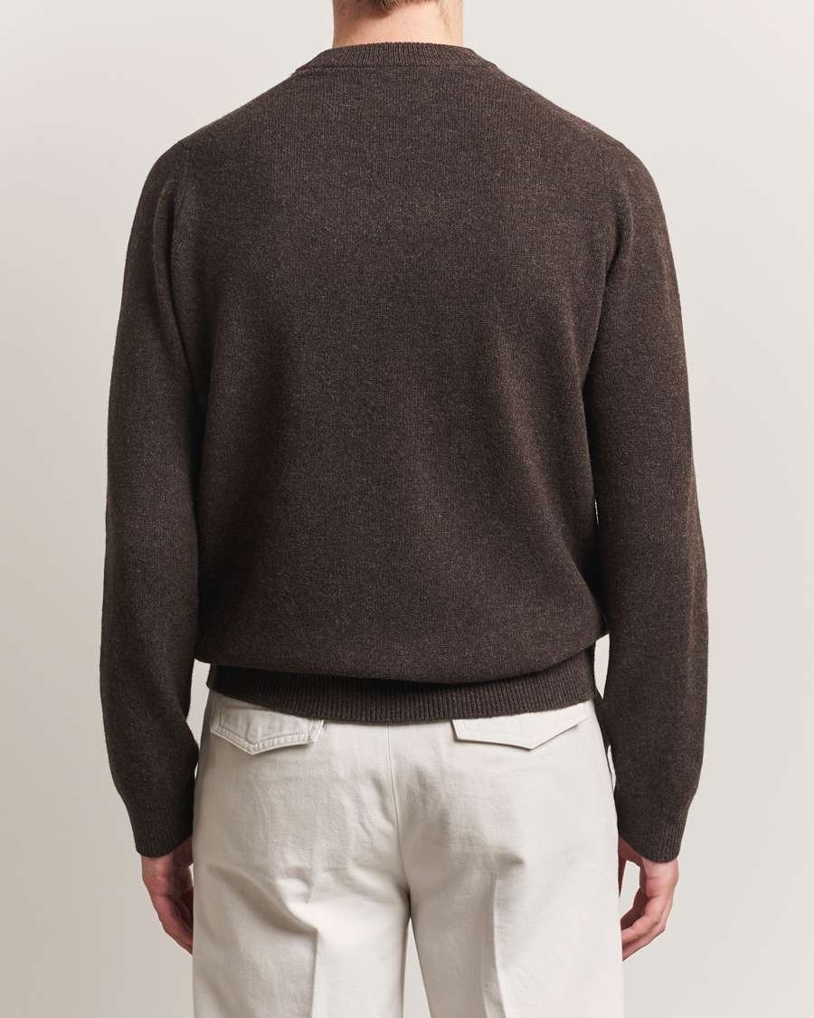 Herre | Trøjer | Samsøe Samsøe | Isak Knitted Crew Neck Turkish Coffee
