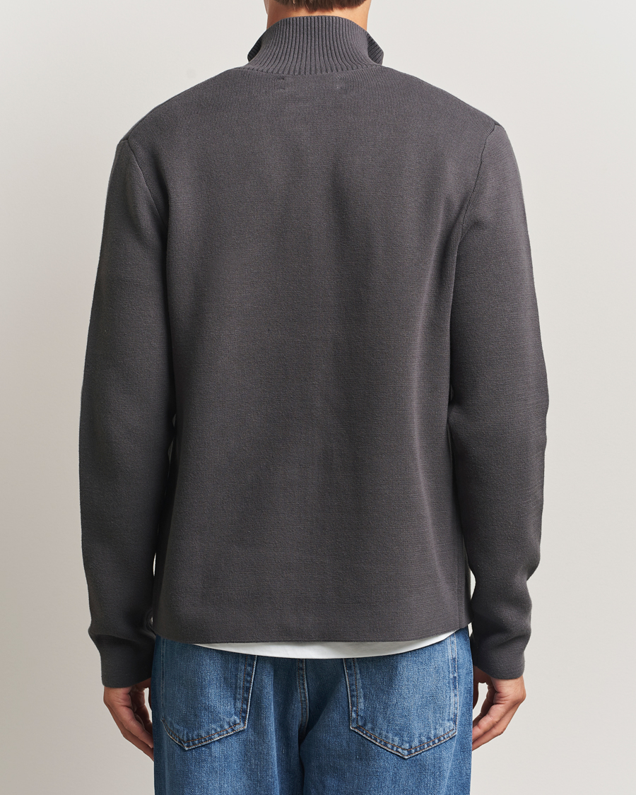 Herre | Trøjer | Samsøe Samsøe | Niklas Full Zip Black Oyster