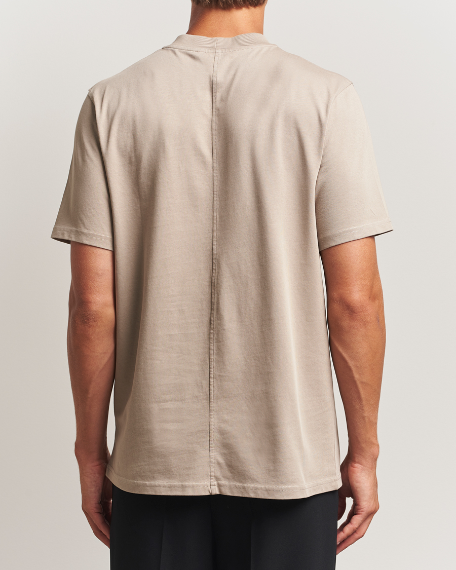 Herre | T-Shirts | Samsøe Samsøe | Norsbro Crew Neck T-Shirt Elephant Skin