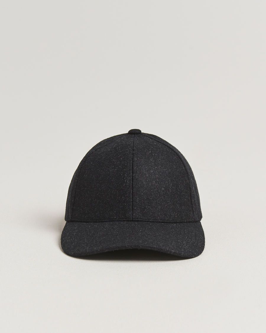 Herre | Hatte & kasketter | Varsity Headwear | Flannel Baseball Cap Jade Black