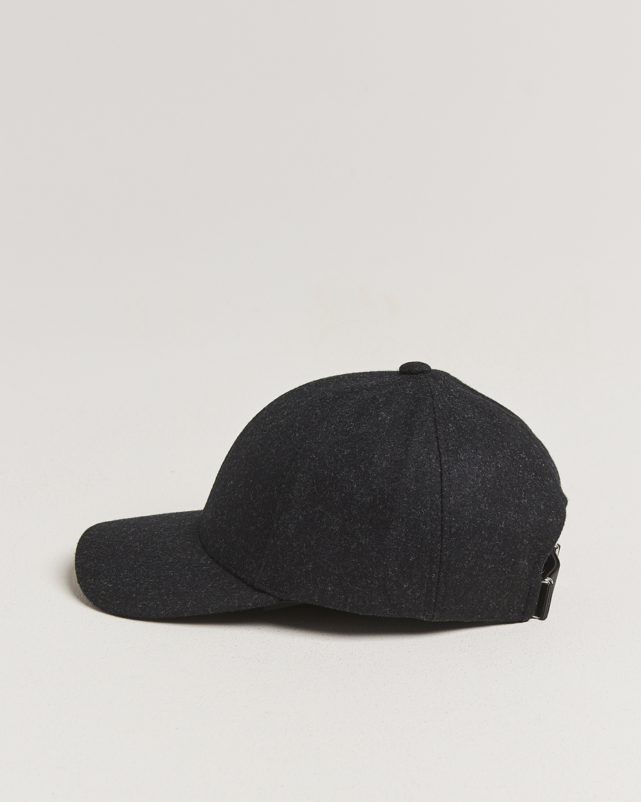 Herre | Hatte & kasketter | Varsity Headwear | Flannel Baseball Cap Jade Black