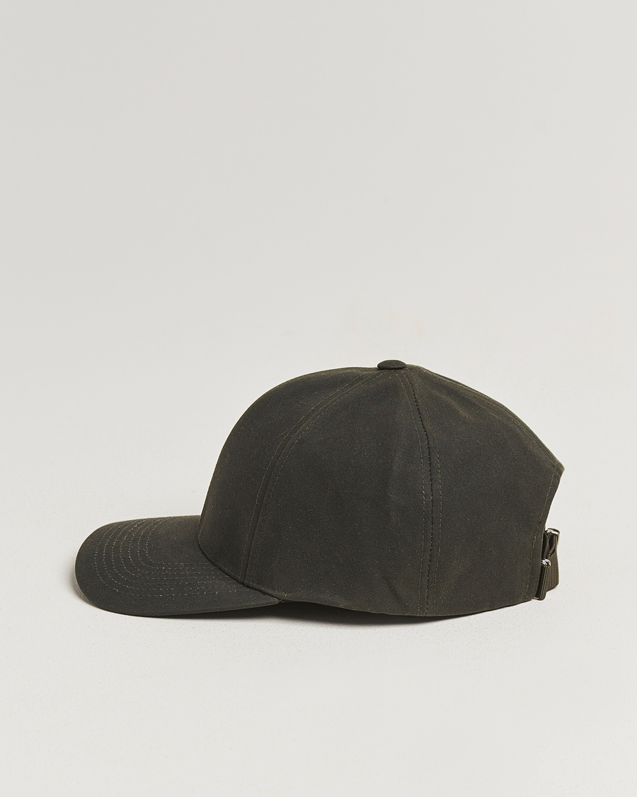 Herre | Hatte & kasketter | Varsity Headwear | Oilskin Baseball Cap Ivy Green