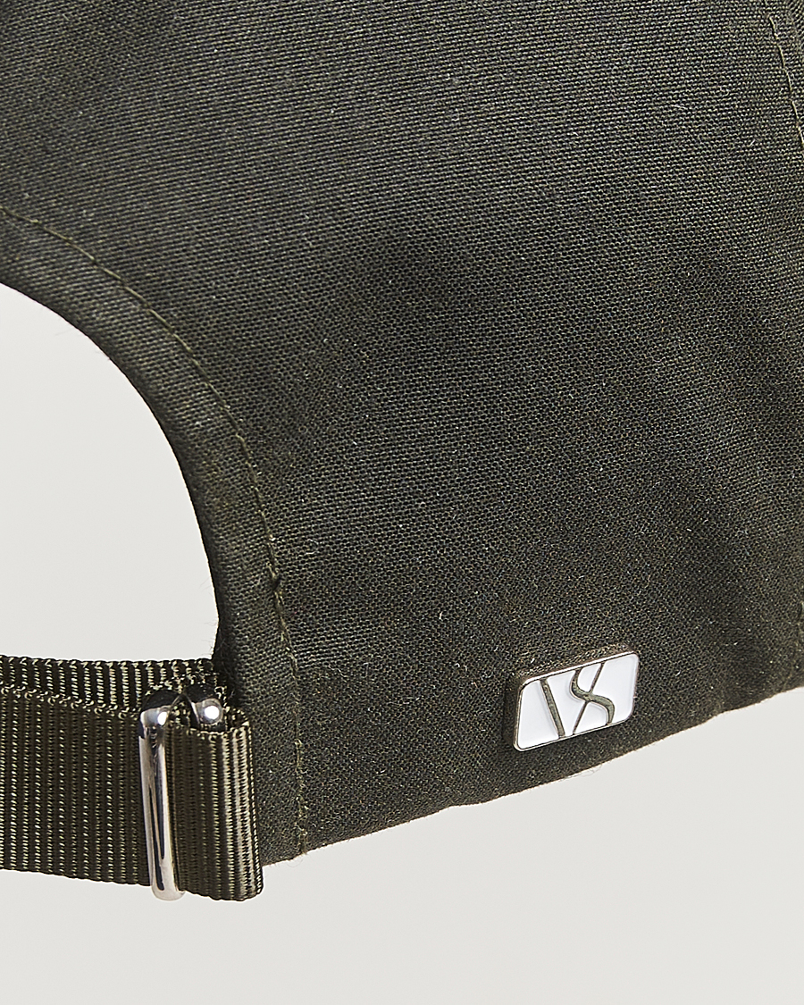 Herre | Hatte & kasketter | Varsity Headwear | Oilskin Baseball Cap Ivy Green