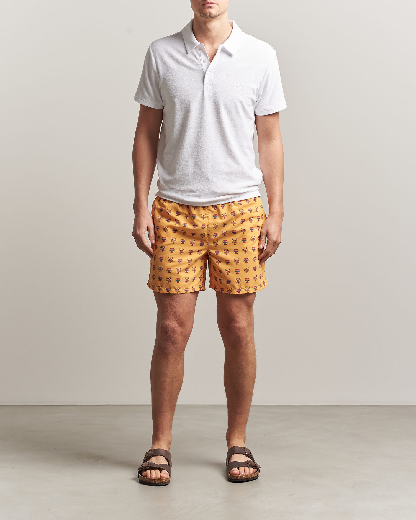 Herre | Polotrøjer | Vilebrequin | Phoenix Terry Polo Blanc