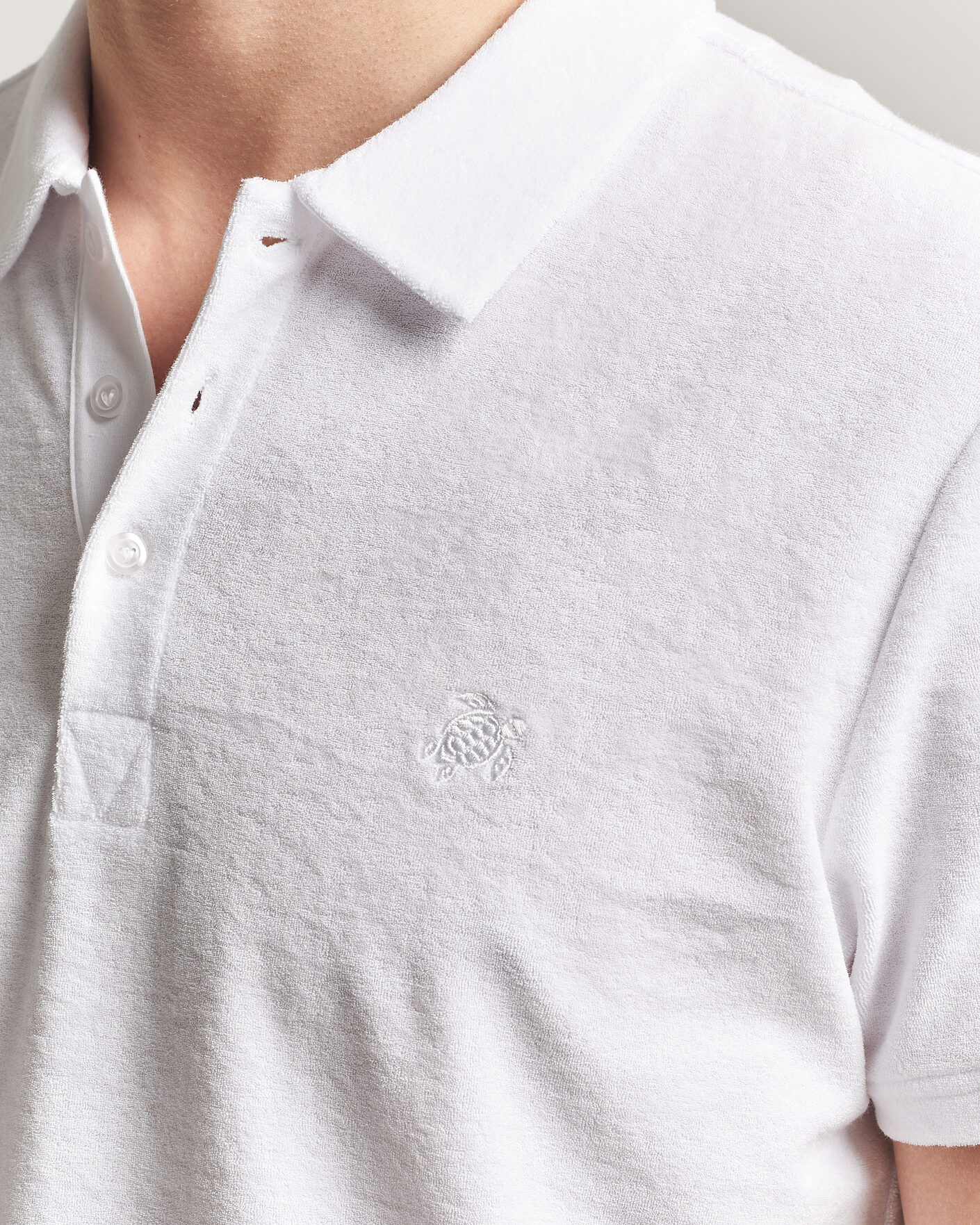 Herre | Polotrøjer | Vilebrequin | Phoenix Terry Polo Blanc