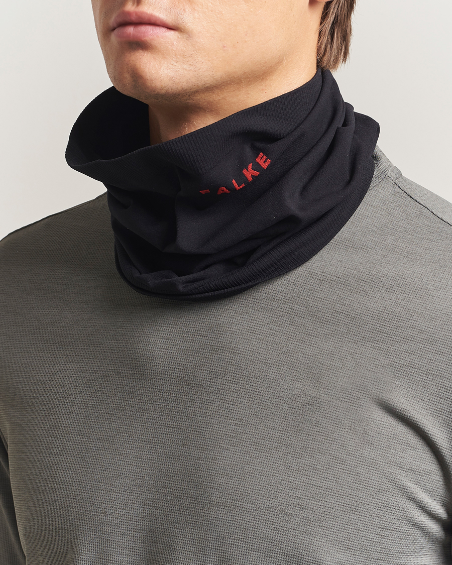 Herre | Halstørklæder | Falke Sport | Training Scarf Black