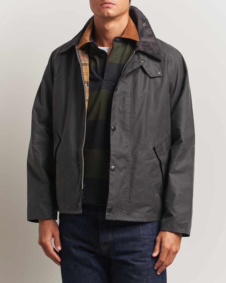 Herre | Jakker | Barbour Heritage | Transport Wax Jacket Grey