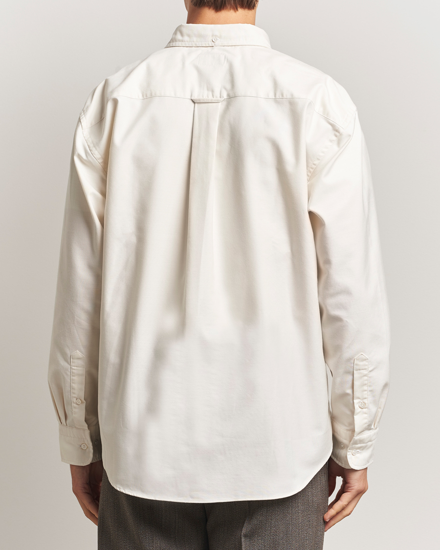 Herre | Skjorter | GANT 240 Mulberry Street | Relaxed Fit US Oxford Shirt Cream